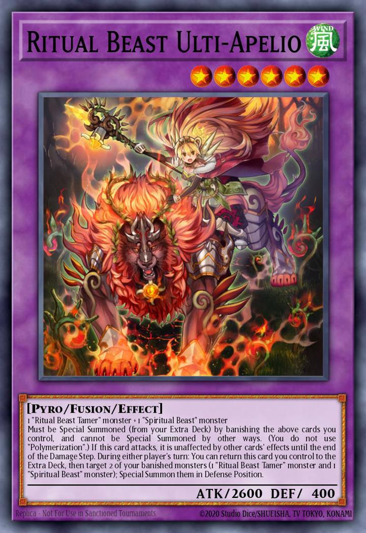 Ritual Beast Ulti-Apelio Single: Yu-Gi-Oh! The Secret Forces Einzelkarte