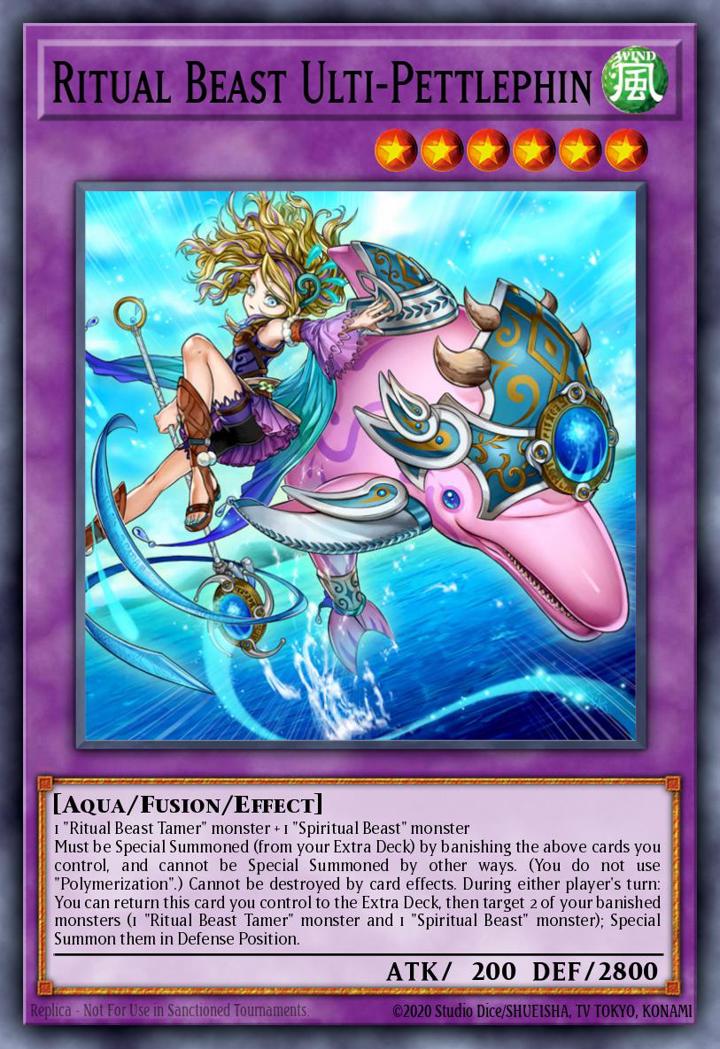 Ritual Beast Ulti-Pettlephin Single: Yu-Gi-Oh! The Secret Forces Einzelkarte
