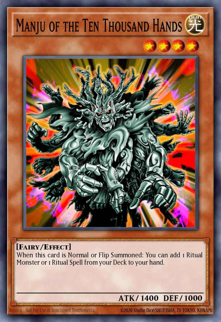 Manju of the Ten Thousand Hands Single: Yu-Gi-Oh! The Secret Forces Einzelkarte