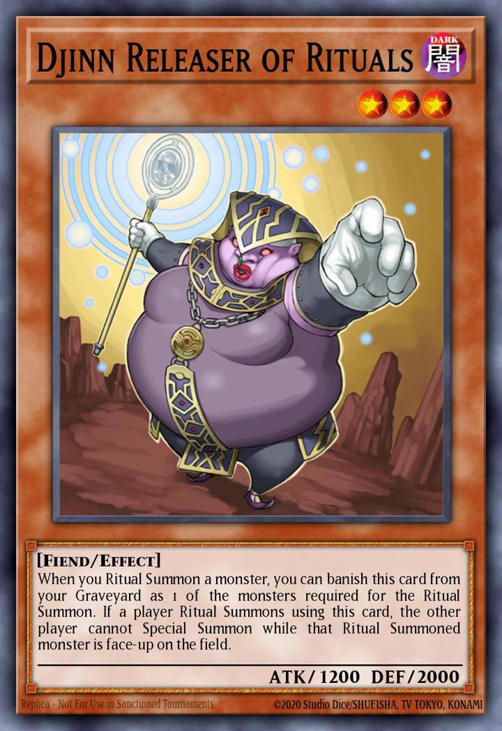 Djinn Releaser of Rituals Single: Yu-Gi-Oh! The Secret Forces Einzelkarte