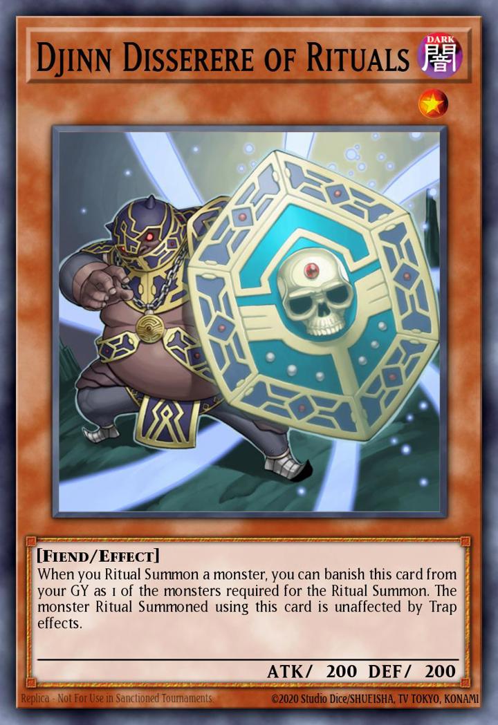 Djinn Disserere of Rituals Single: Yu-Gi-Oh! The Secret Forces Einzelkarte