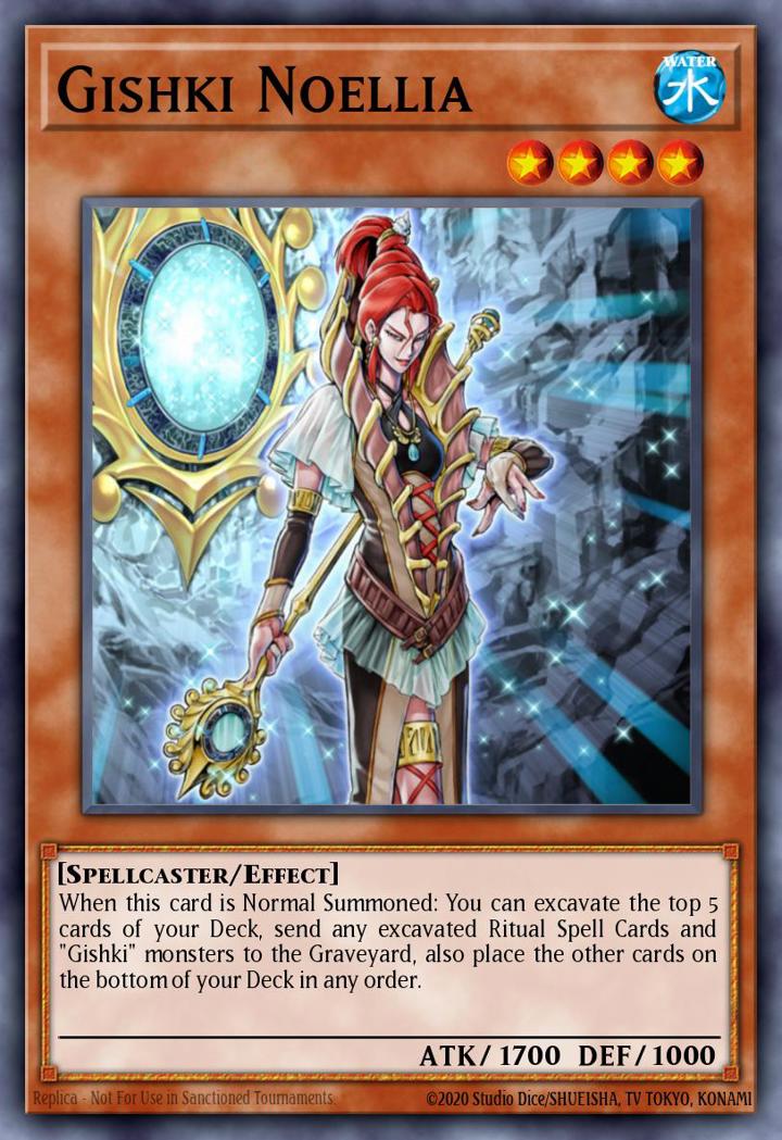 Gishki Noellia Single: Yu-Gi-Oh! The Secret Forces Einzelkarte