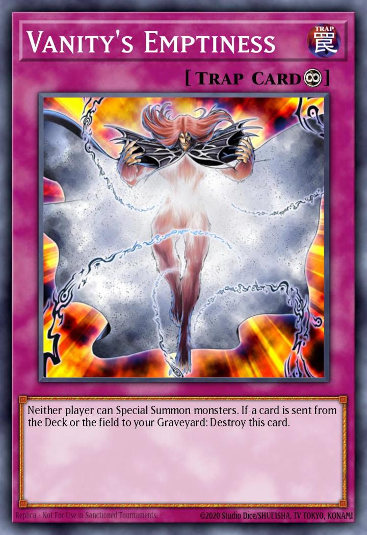 Vanity's Emptiness Single: Yu-Gi-Oh! The Secret Forces Einzelkarte