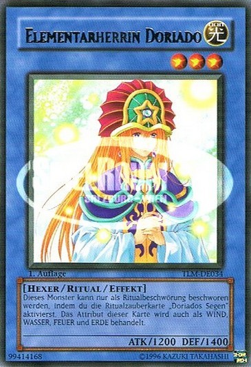Elemental Mistress Doriado (V.1 - Rare)