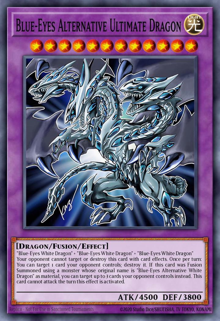 Blue-Eyes Alternative Ultimate Dragon Single: Yu-Gi-Oh! 2019 Gold Sarcophagus Tin Einzelkarte