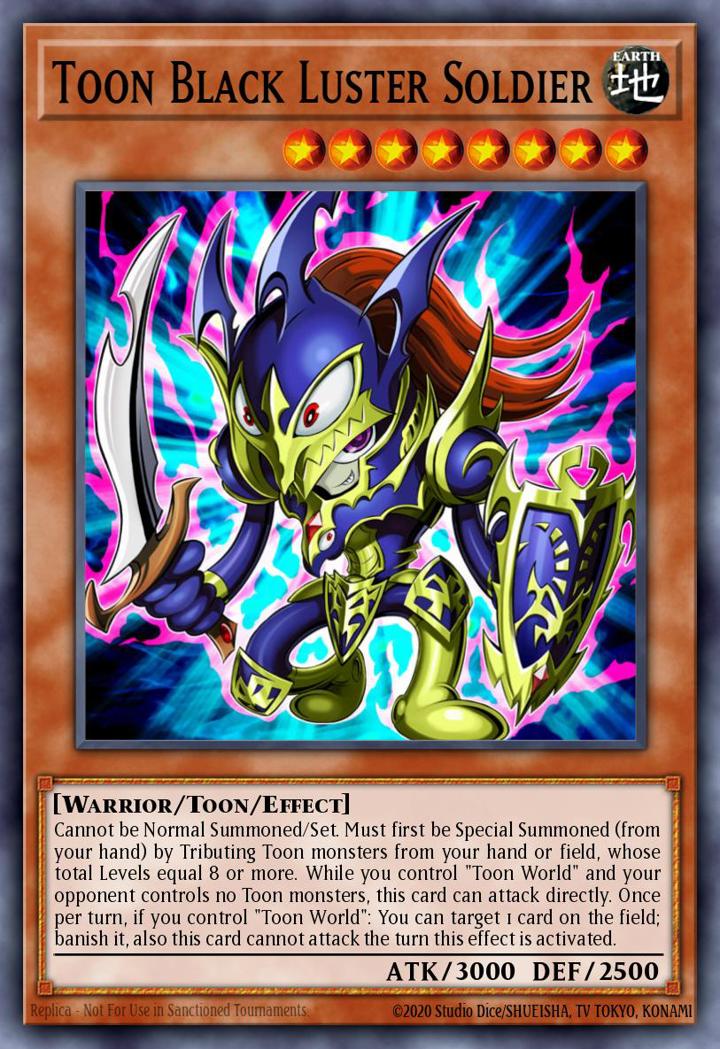 Toon Black Luster Soldier (V.1 - Ultra Rare)