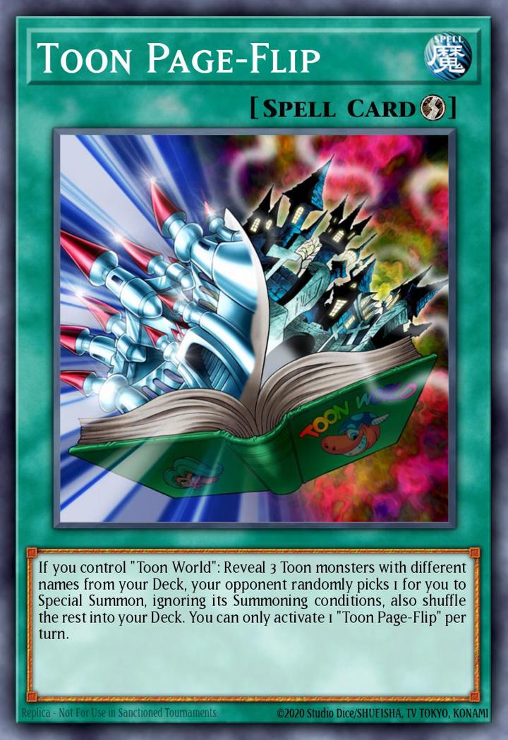 Toon Page-Flip (V.1 - Ultra Rare)