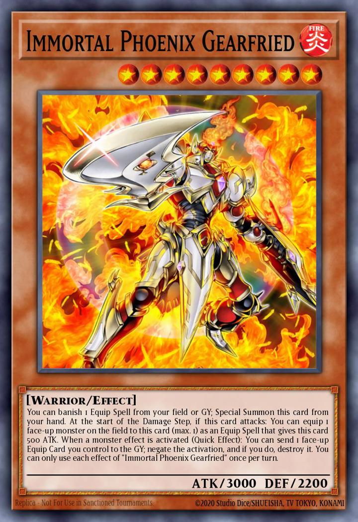 Immortal Phoenix Gearfried (V.1 - Ultra Rare)