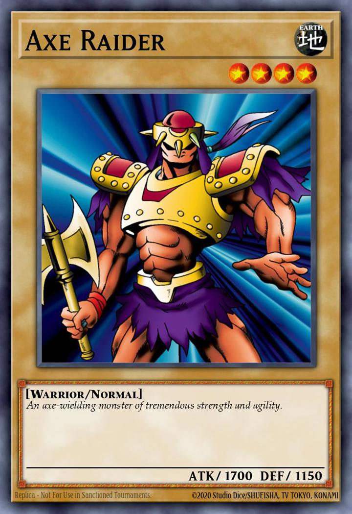 Axe Raider (V.2 - Super Rare) Single: Yu-Gi-Oh! Tournament Pack 1 Einzelkarte