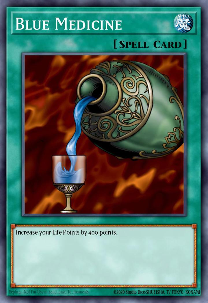 Blue Medicine (V.2 - Rare) Single: Yu-Gi-Oh! Tournament Pack 1 Einzelkarte