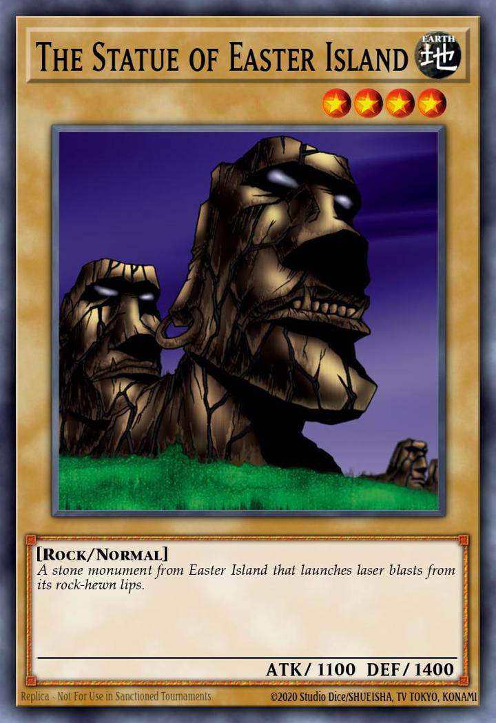The Statue of Easter Island (V.1 - Common) Single: Yu-Gi-Oh! Tournament Pack 1 Einzelkarte