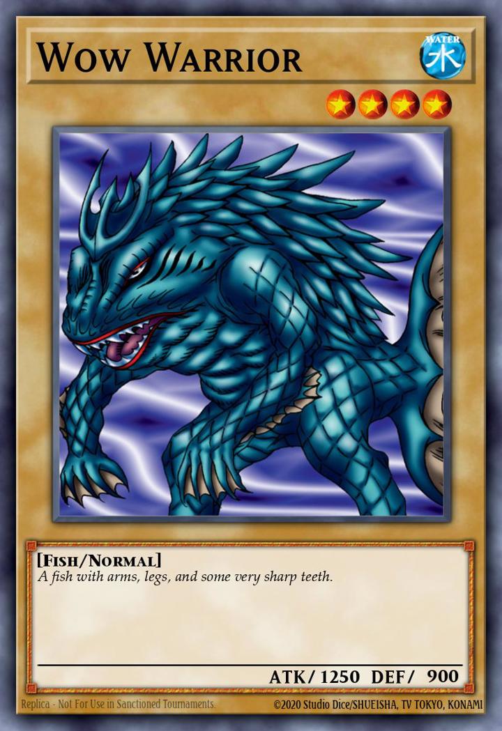 Wow Warrior (V.1 - Common) Single: Yu-Gi-Oh! Tournament Pack 1 Einzelkarte