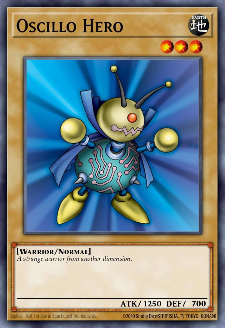 Oscillo Hero (V.1 - Common) Single: Yu-Gi-Oh! Tournament Pack 1 Einzelkarte