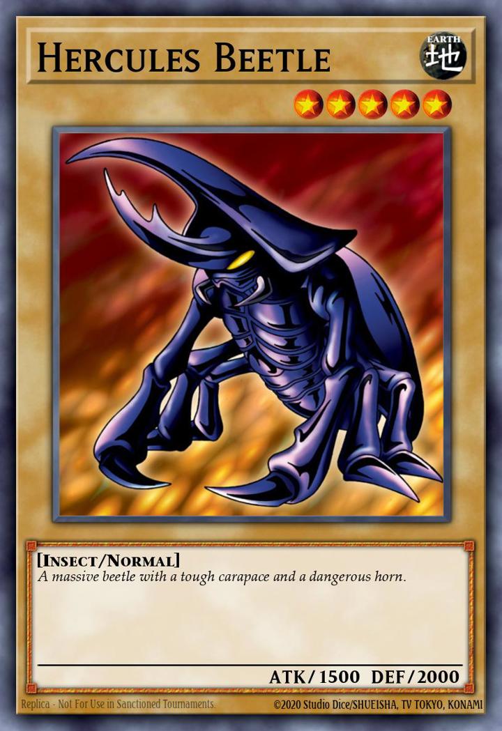 Hercules Beetle (V.1 - Common) Single: Yu-Gi-Oh! Tournament Pack 1 Einzelkarte