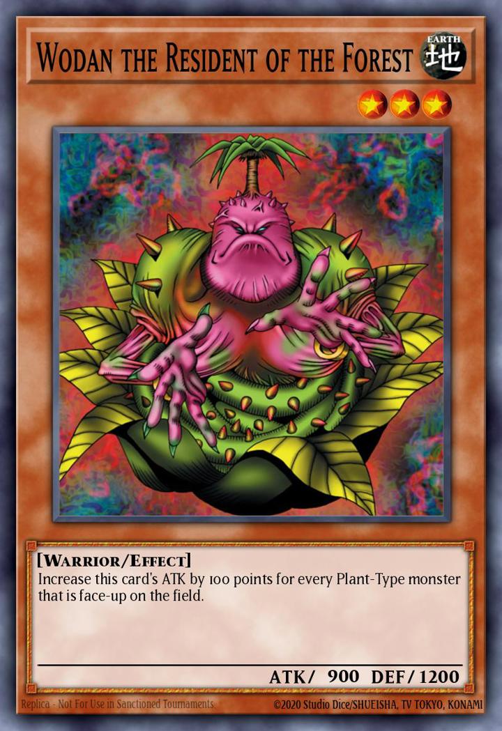 Wodan the Resident of the Forest (V.1 - Common) Single: Yu-Gi-Oh! Tournament Pack 1 Einzelkarte