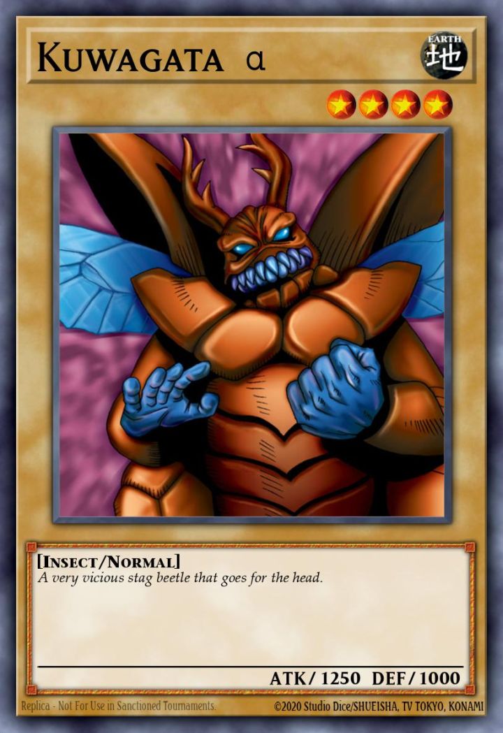 Kuwagata alpha (V.2 - Common) Single: Yu-Gi-Oh! Tournament Pack 1 Einzelkarte