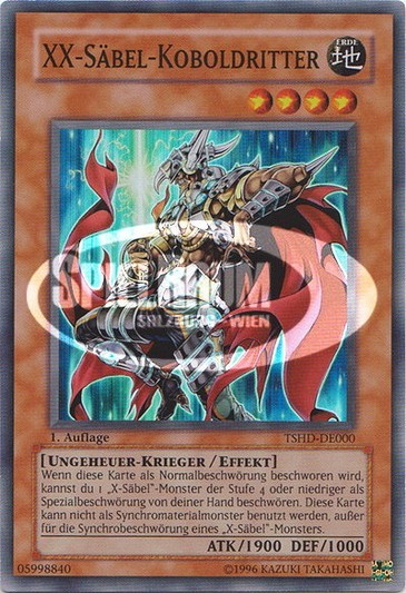 XX-Saber Boggart Knight (V.1 - Super Rare)
