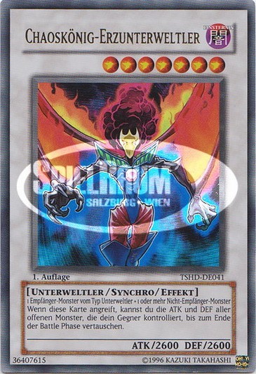 Chaos King Archfiend (V.1 - Ultra Rare) Single: Yu-Gi-Oh! The Shining Darkness Einzelkarte