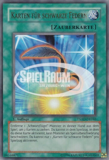 Karten fr schwarze Federn: Yu-Gi-Oh! Karte kaufen - SpielRaum