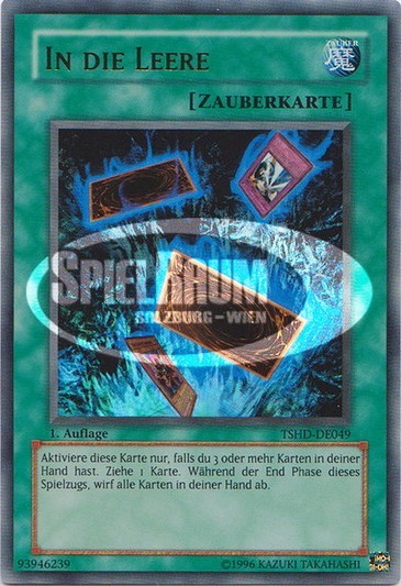 Into the Void (V.1 - Ultra Rare) Single: Yu-Gi-Oh! The Shining Darkness Einzelkarte