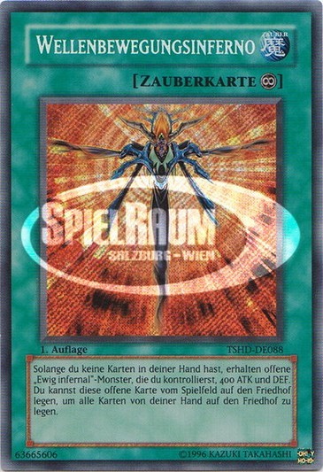 Wave-Motion Inferno Single: Yu-Gi-Oh! The Shining Darkness Einzelkarte