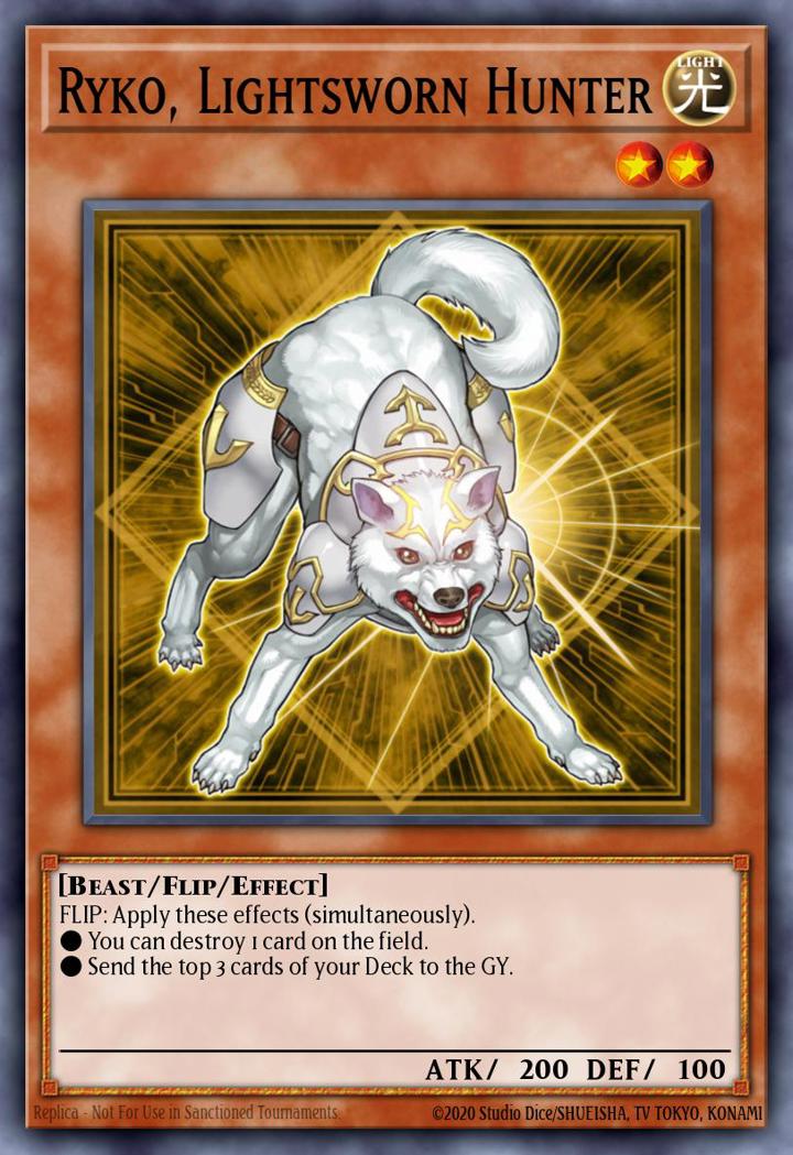 Ryko, Lightsworn Hunter Single: Yu-Gi-Oh! Turbo Pack Einzelkarte