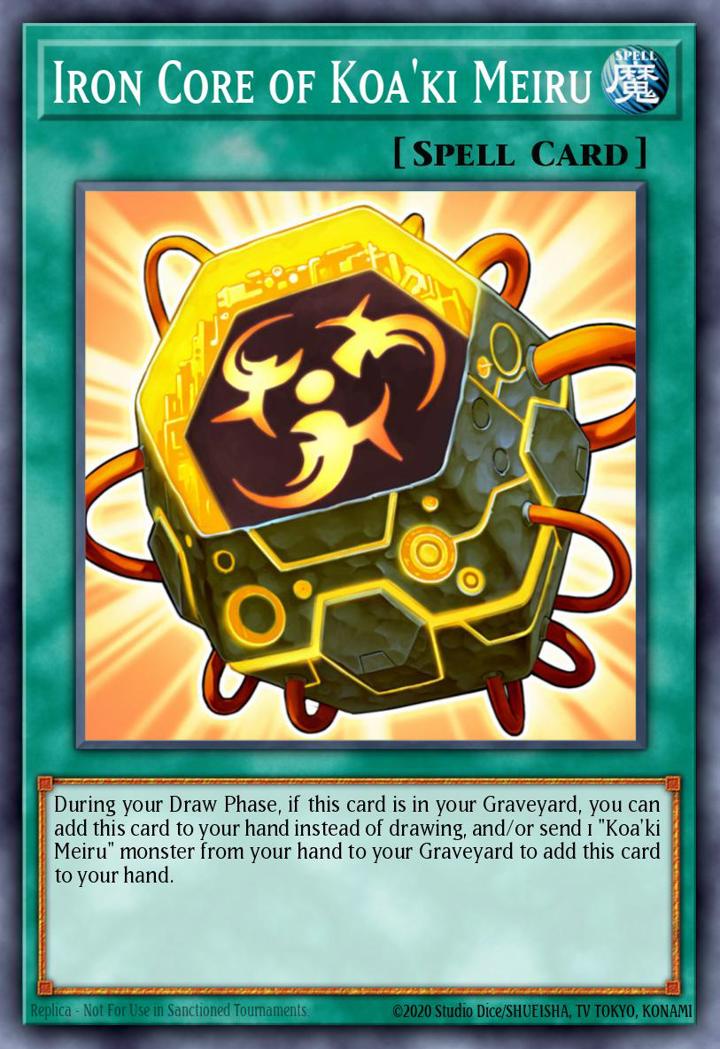 Iron Core of Koa'ki Meiru Single: Yu-Gi-Oh! Turbo Pack: Booster Two Einzelkarte