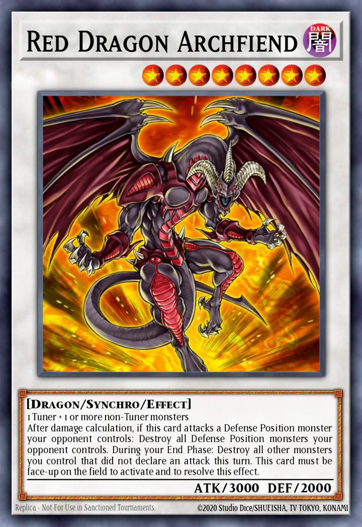 Red Dragon Archfiend Single: Yu-Gi-Oh! Turbo Pack: Booster Six Einzelkarte
