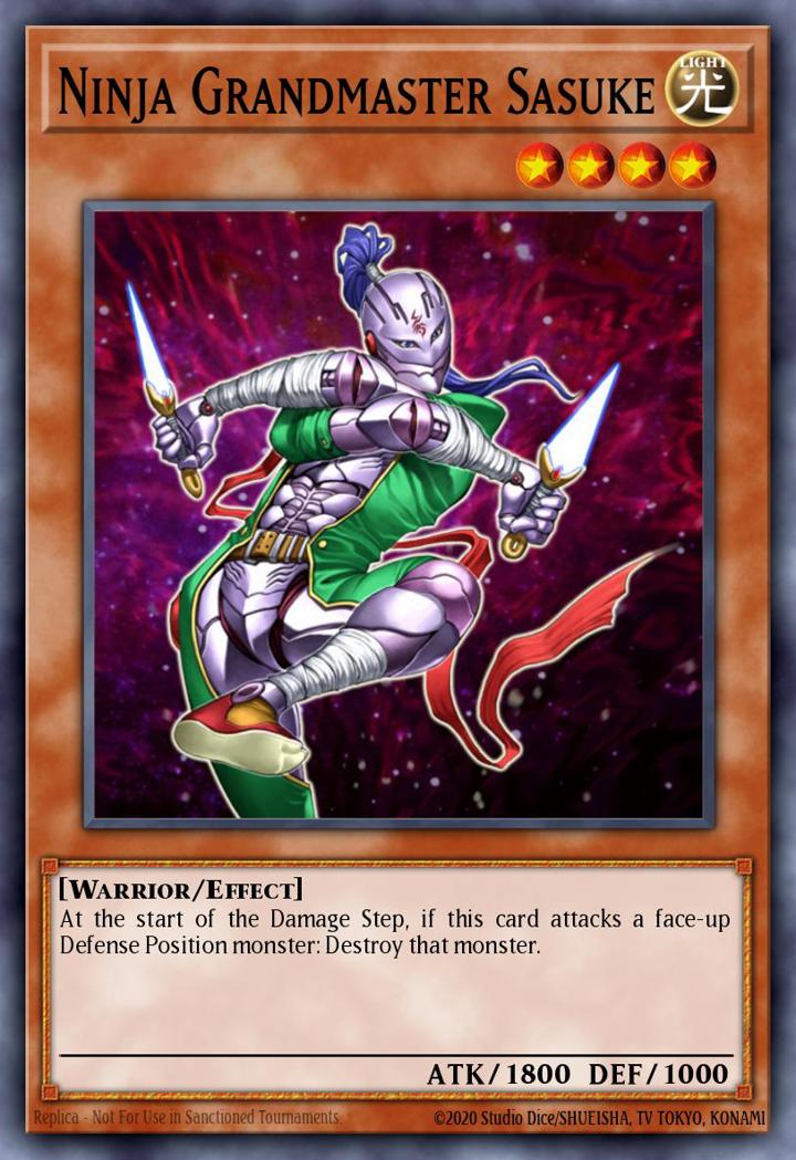 Ninja Grandmaster Sasuke Single: Yu-Gi-Oh! Turbo Pack: Booster Seven Einzelkarte