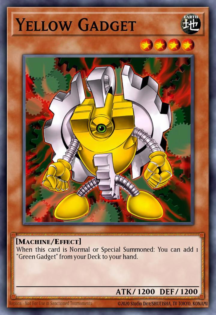 Yellow Gadget Single: Yu-Gi-Oh! Turbo Pack: Booster Seven Einzelkarte