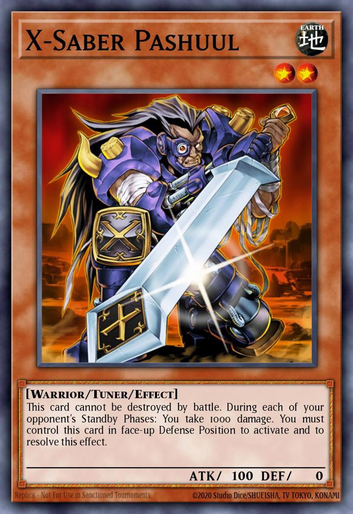 X-Saber Pashuul Single: Yu-Gi-Oh! Turbo Pack: Booster Seven Einzelkarte