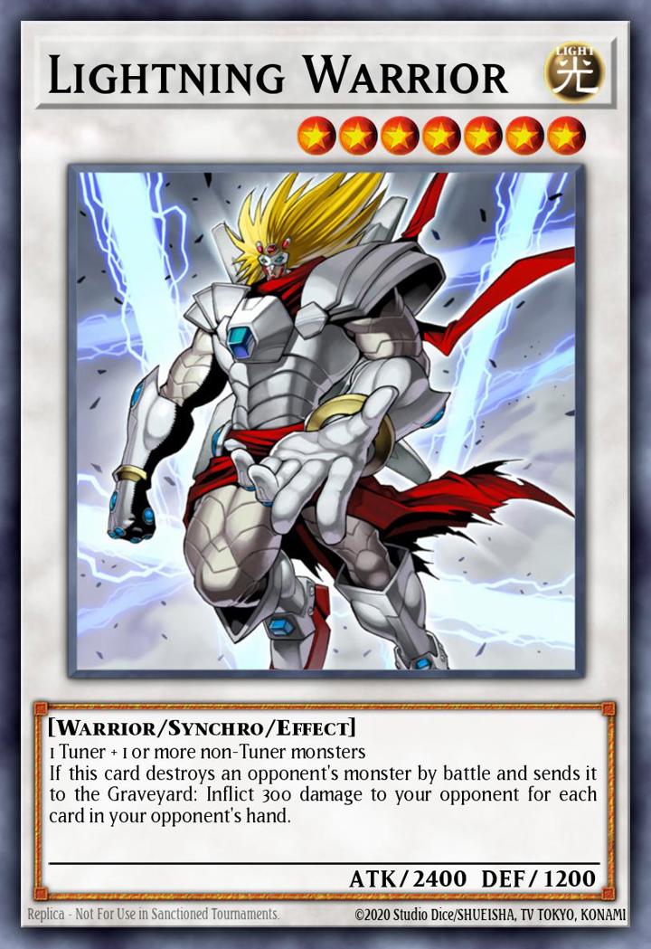 Lightning Warrior Single: Yu-Gi-Oh! Turbo Pack: Booster Seven Einzelkarte