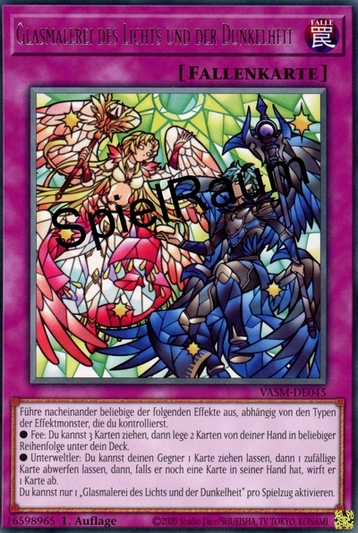Stained Glass of Light & Dark