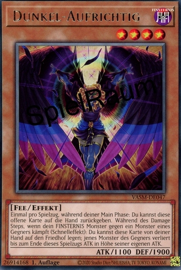 Dark Honest (V.2 - Collectors Rare) Single: Yu-Gi-Oh! Valiant Smashers Einzelkarte