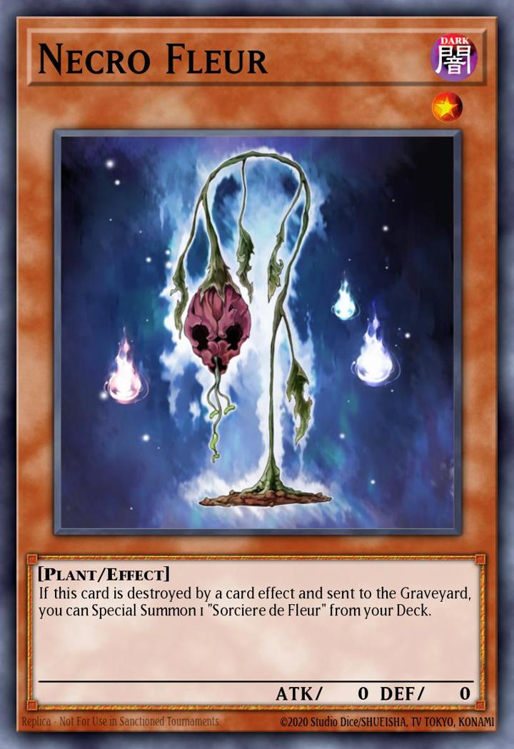 Necro Fleur (V.2 - Super Rare) Single: Yu-Gi-Oh! 5D's Over the Nexus Promotional Cards Einzelkarte