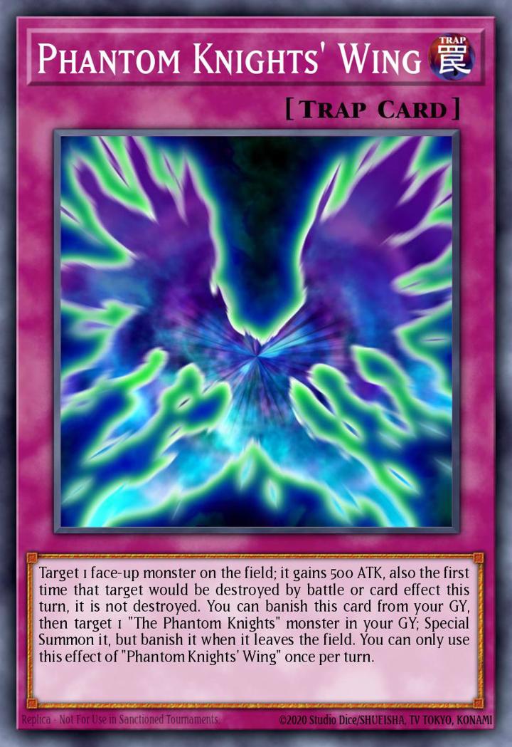 Phantom Knights' Wing Single: Yu-Gi-Oh! Wing Raiders Einzelkarte
