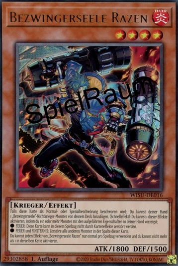 Vanquish Soul Razen (V.1 - Ultra Rare)