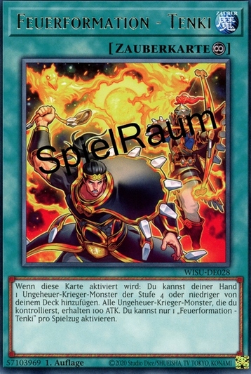 Fire Formation - Tenki (V.1 - Rare)