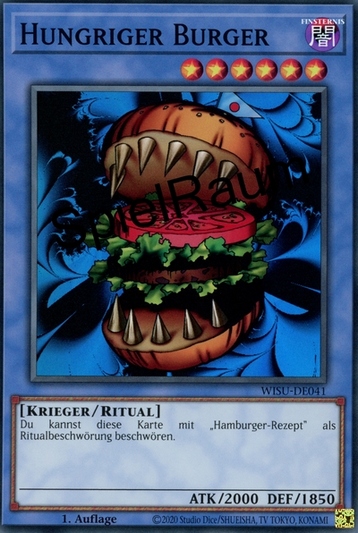 Hungry Burger (V.1 - Super Rare)