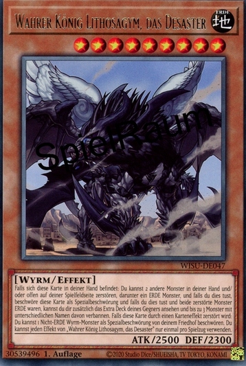 True King Lithosagym, the Disaster