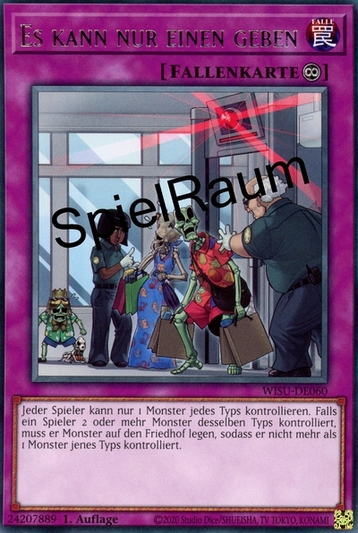 There Can Be Only One (V.1 - Rare)