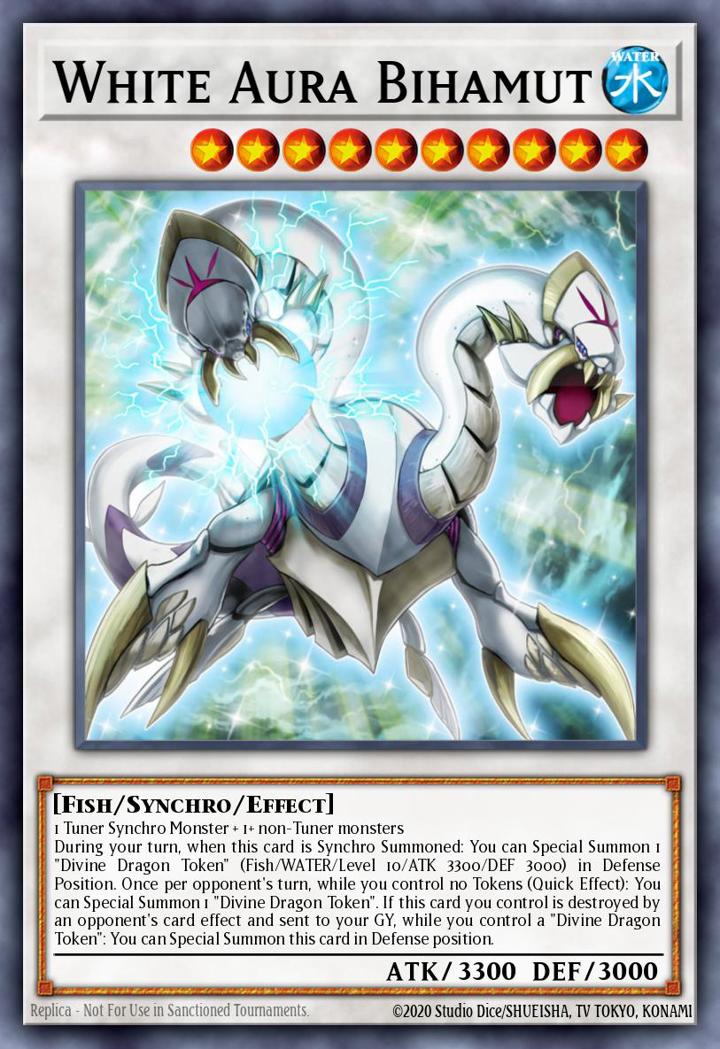 White Aura Bihamut Single: Yu-Gi-Oh! ARC-V Manga Promos Einzelkarte
