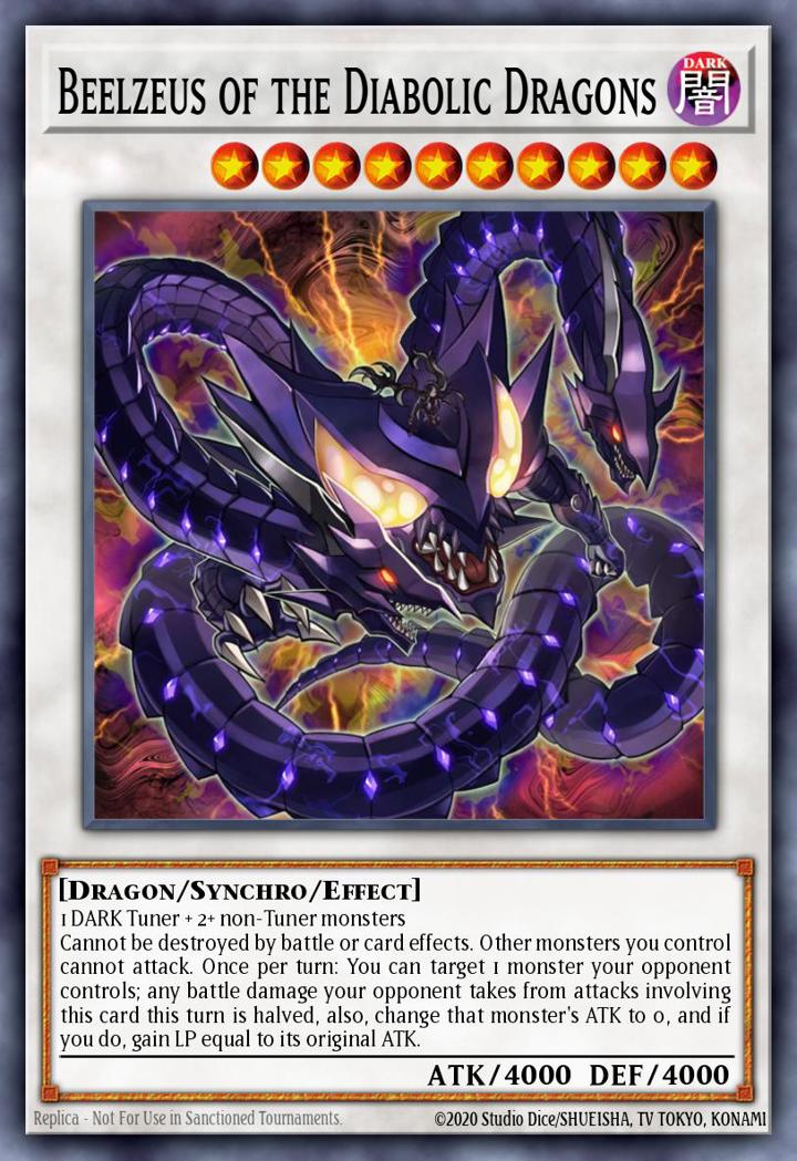 Beelzeus of the Diabolic Dragons Single: Yu-Gi-Oh! 5D's Manga Promos Einzelkarte