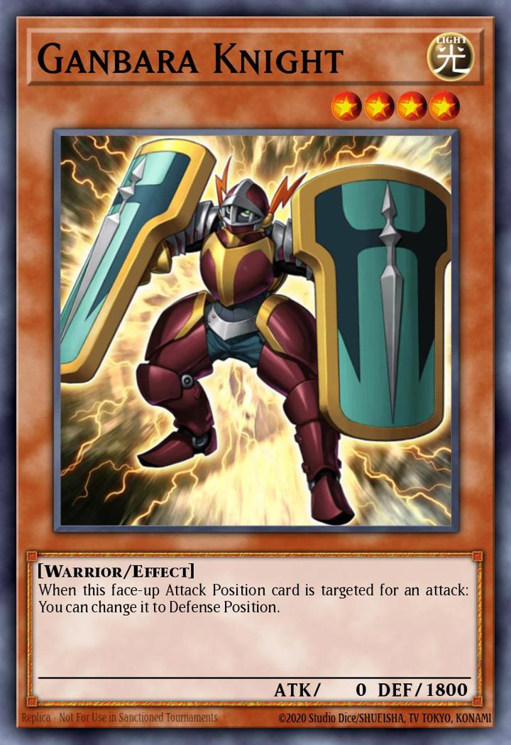 Ganbara Knight Single: Yu-Gi-Oh! Starter Deck: Dawn of the Xyz Einzelkarte