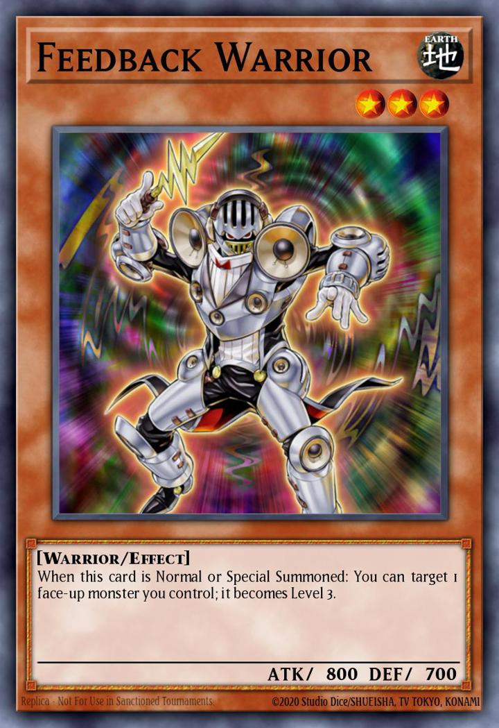Feedback Warrior Single: Yu-Gi-Oh! Starter Deck: Dawn of the Xyz Einzelkarte
