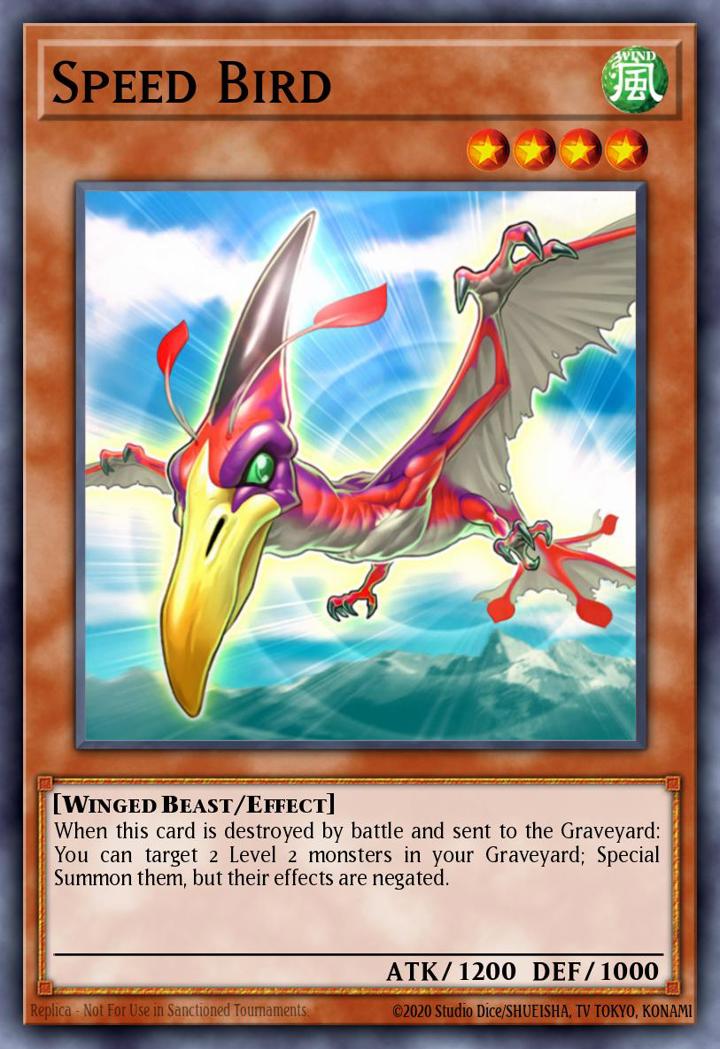 Speed Bird Single: Yu-Gi-Oh! Starter Deck: Dawn of the Xyz Einzelkarte