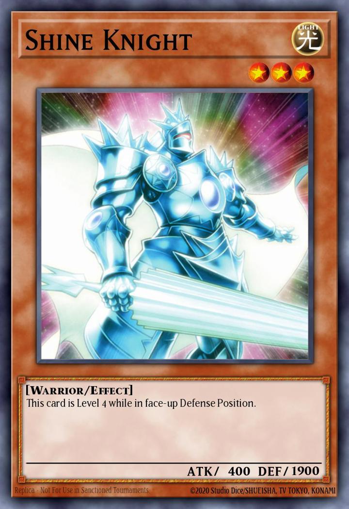 Shine Knight Single: Yu-Gi-Oh! Starter Deck: Dawn of the Xyz Einzelkarte