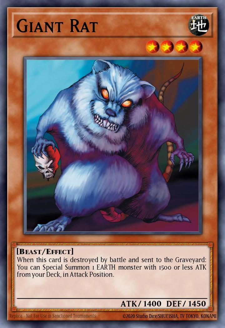 Giant Rat Single: Yu-Gi-Oh! Starter Deck: Dawn of the Xyz Einzelkarte
