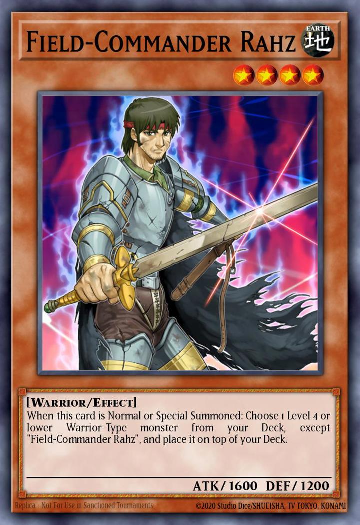 Field-Commander Rahz Single: Yu-Gi-Oh! Starter Deck: Dawn of the Xyz Einzelkarte