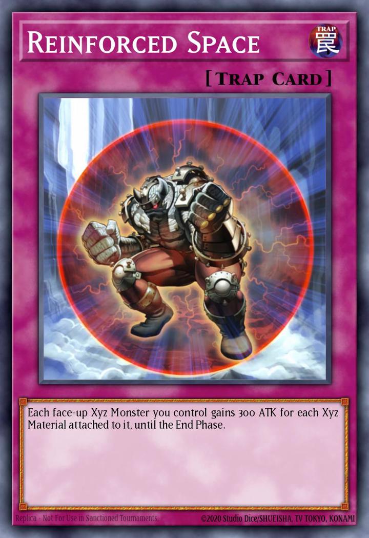Reinforced Space Single: Yu-Gi-Oh! Starter Deck: Dawn of the Xyz Einzelkarte